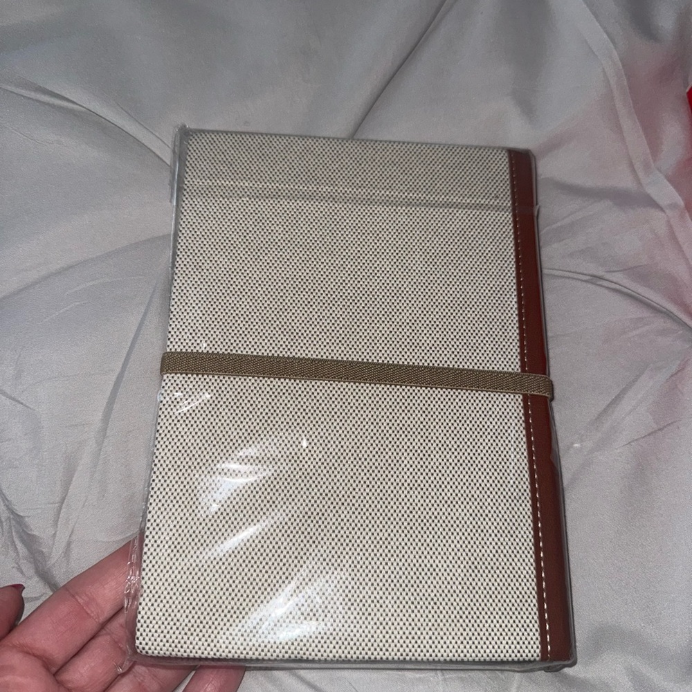 Miu Miu Tan and Cream Notebook- GWP - Picture 2 of 4